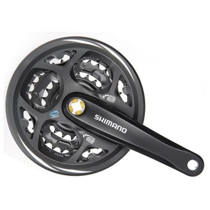 1. Angrenaj Shimano Altus FC-M311-L 42x32x22T 170mm7/8 vit negru