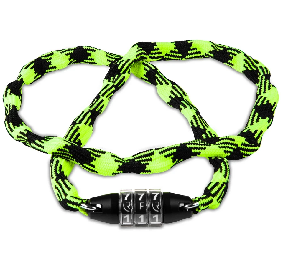 1. Antifurt RFR Chain Combination Lock Style CMPT Lant cu Cifru Verde