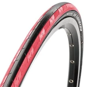1. ANVELOPA MAXXIS DETONATOR 700 X 28C BLACK RED 60TPI