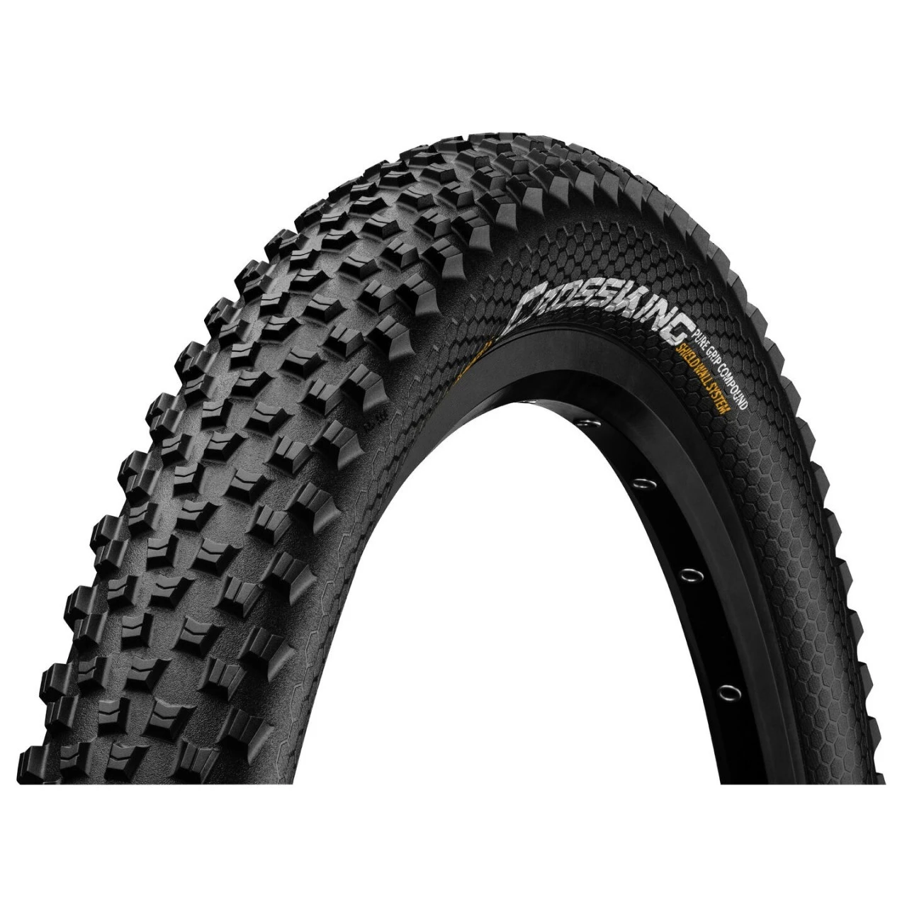 1. Anvelopa pliabila Continental Cross King ShieldWall 58-559 (26x2.3) negru