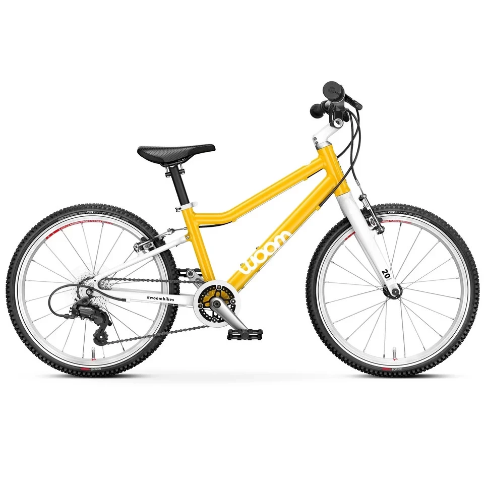 1. Bicicleta copii WOOM 4 Galben