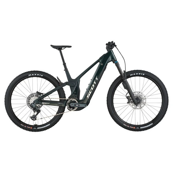 1. Bicicleta Electrica full suspention SCOTT Patron eRIDE 900 VERDE
