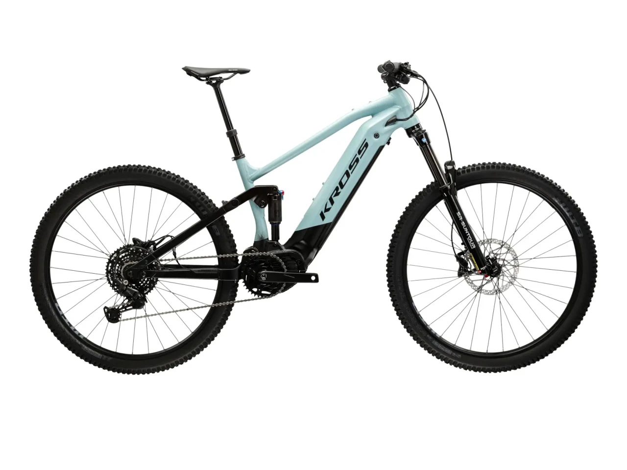 1. Bicicleta KROSS GRIST BOOST 1.0 29" Blue-Negru-Blue Mat 24