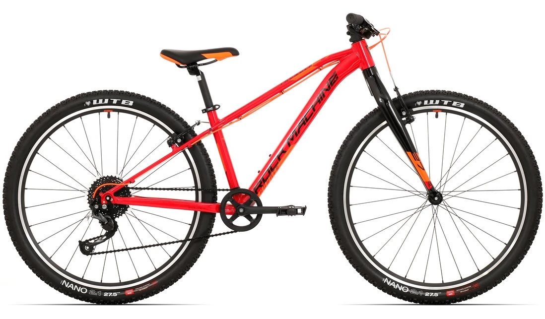 1. Bicicleta Rock Machine Thunder 27 VB 27.5 Rosu/Portocaliu S-15