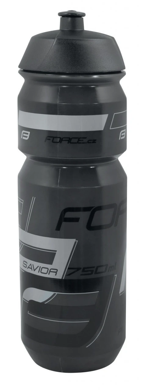 1. Bidon Force Savior 0.75l Negru/Gri
