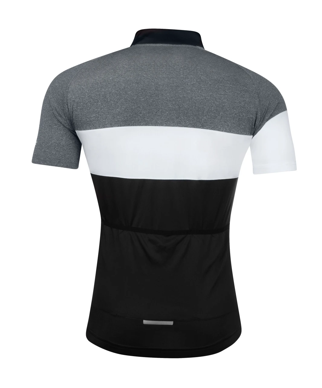 2. Bluza ciclism Force View maneci scurte negru/gri/alb XXXL