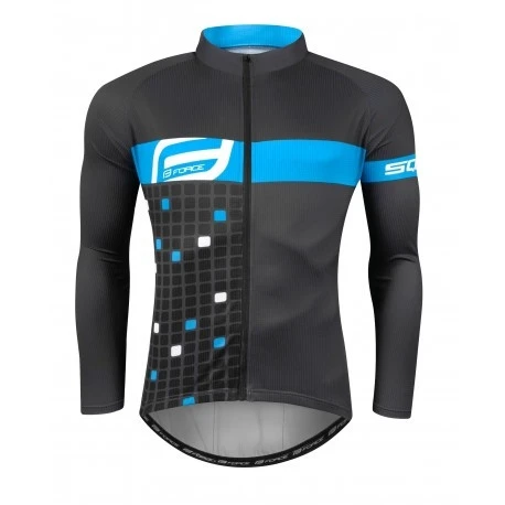1. BLUZA FORCE SQUARE FLUO BLUE