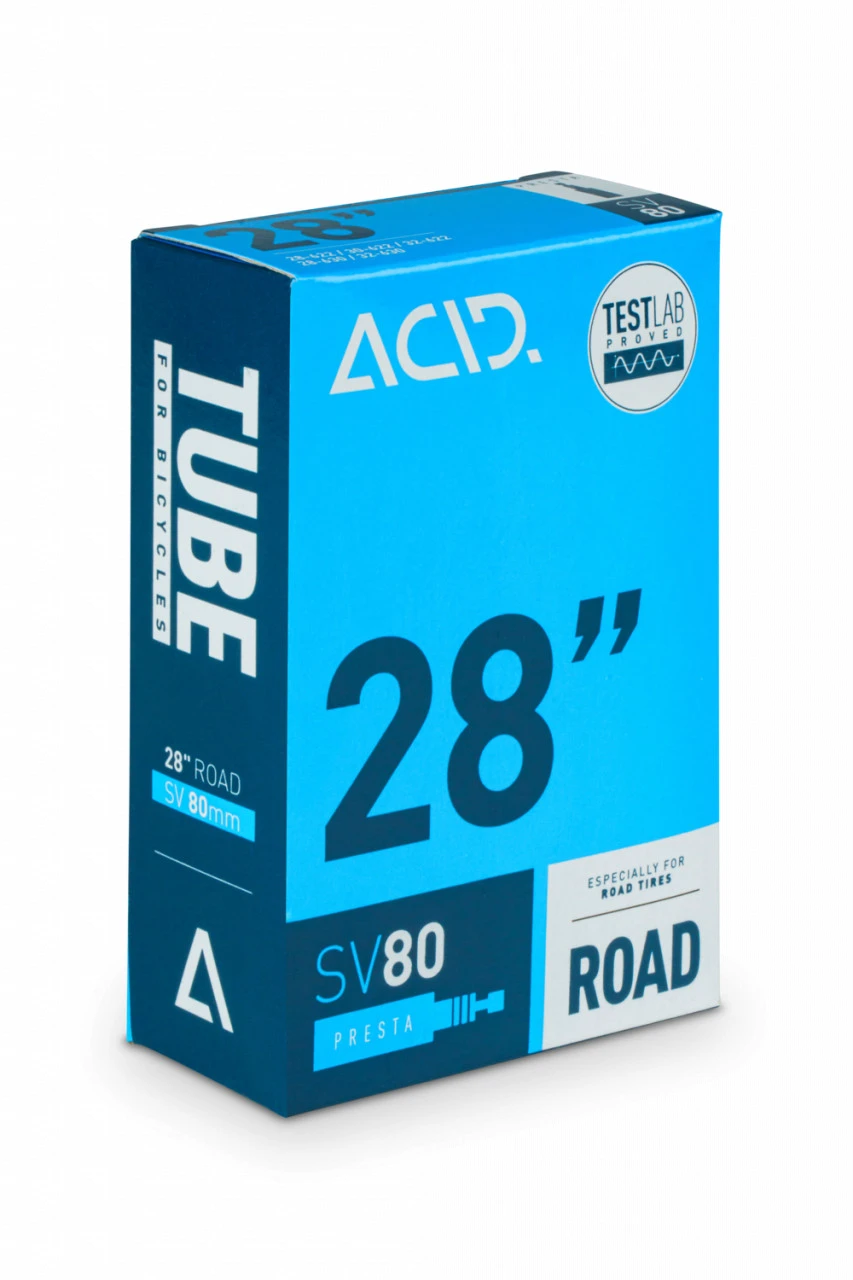 1. CAMERA ACID INNER TUBE 28" ROAD 28/32-622/630 - Presta 80mm