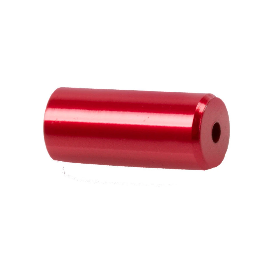 3. Capete Manta CNC 4,1x12 mm M-WAVE Aluminiu Rosu Anodizat