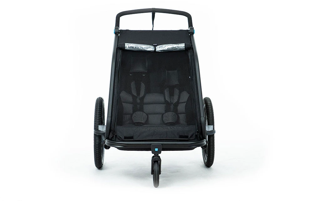 4. CARUCIOR TRANSPORT COPII CUBE DOUBLE CMPT Negru