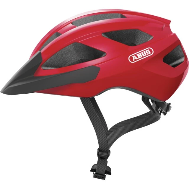 1. Casca ABUS Macator, Blaze Red, L (58-62 cm)