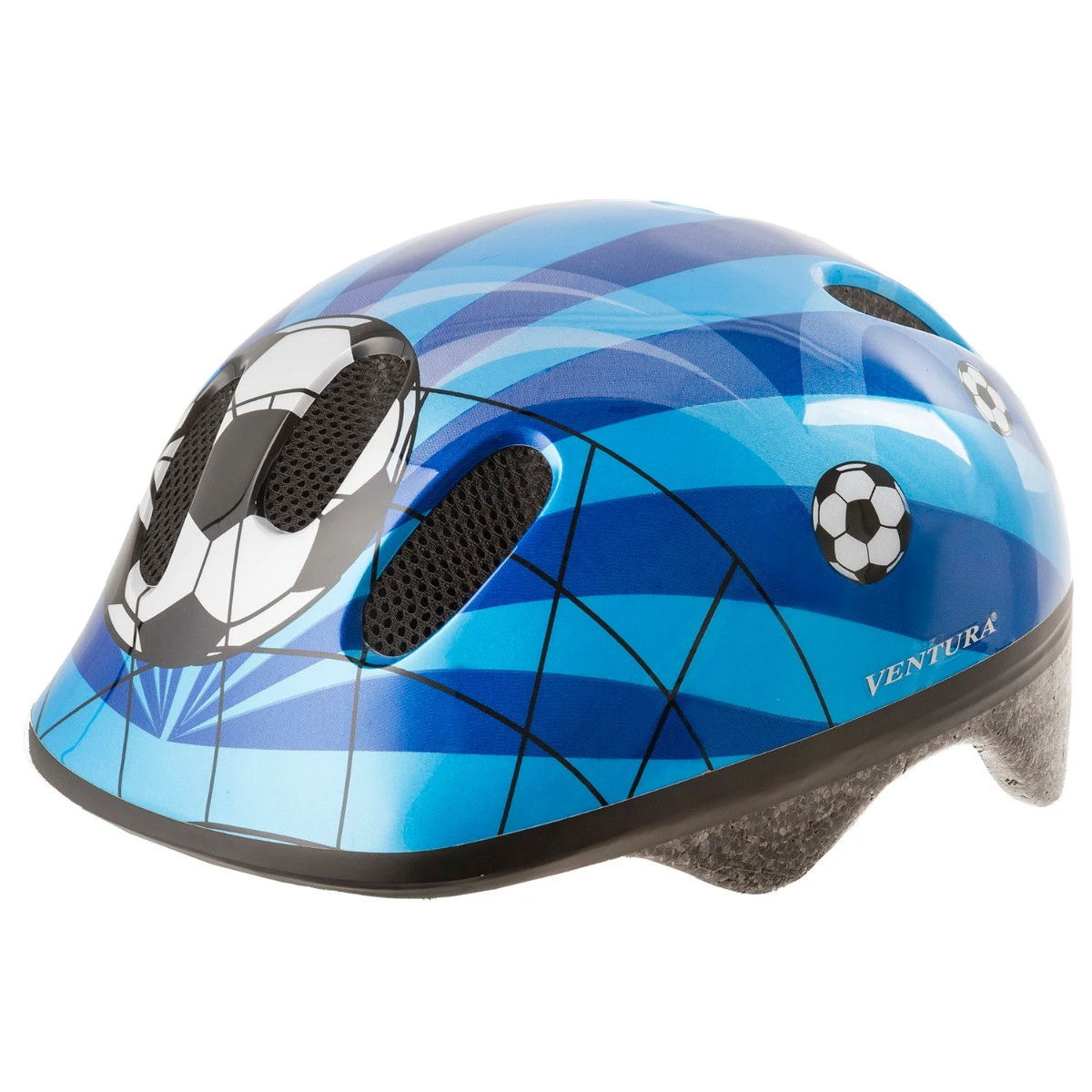 1. Casca Copii M-WAVE "SOCCER" S-(52-57CM)
