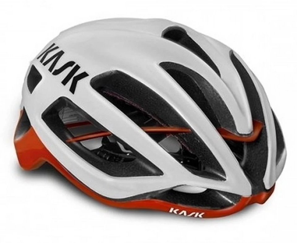 1. Casca Kask Protone Alb/Rosu M (52-58 cm)
