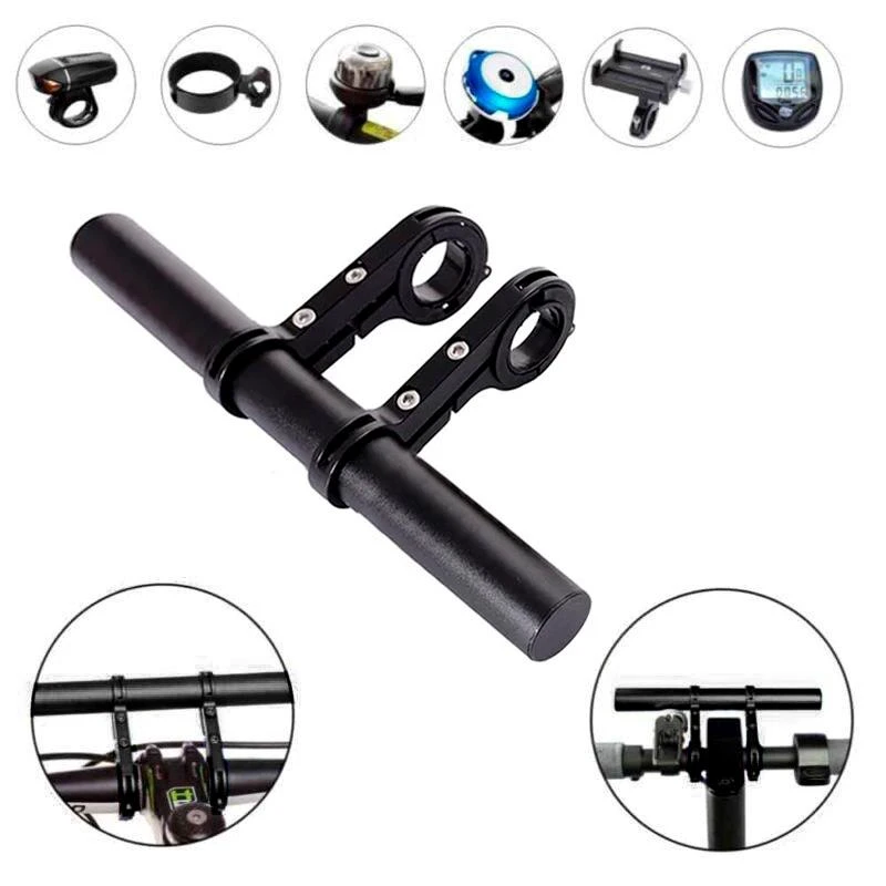 1. Extensie ghidon trotineta 20cm neagra