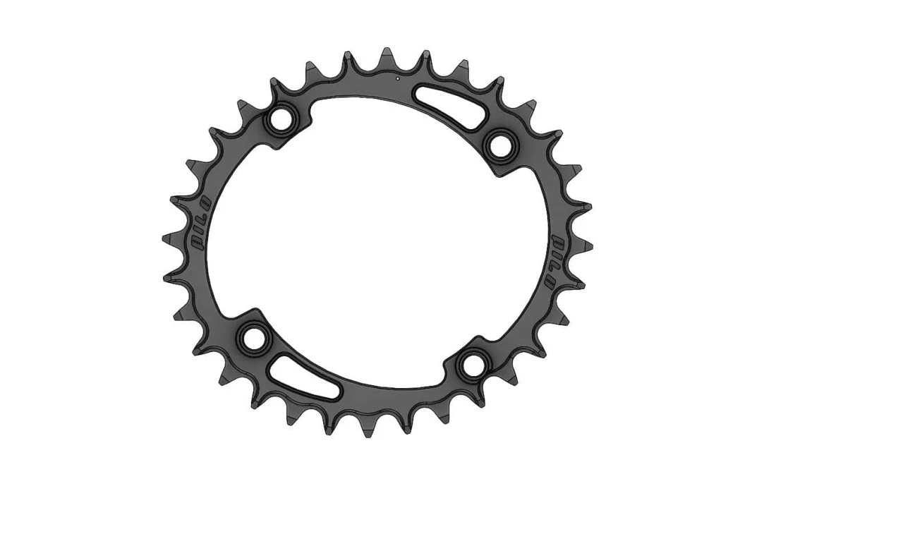 1. Foaie Angrenaj PILO Elliptic Narrow Wide 32T Shimano 104BCD Asymmetric