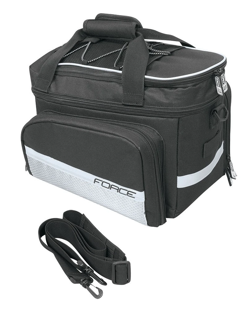 1. Geanta portbagaj spate Force Large 20l neagra