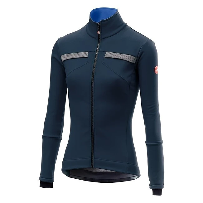1. Jacheta Castelli Dinamica, de dama, Bleumarin/Gri Reflex, S