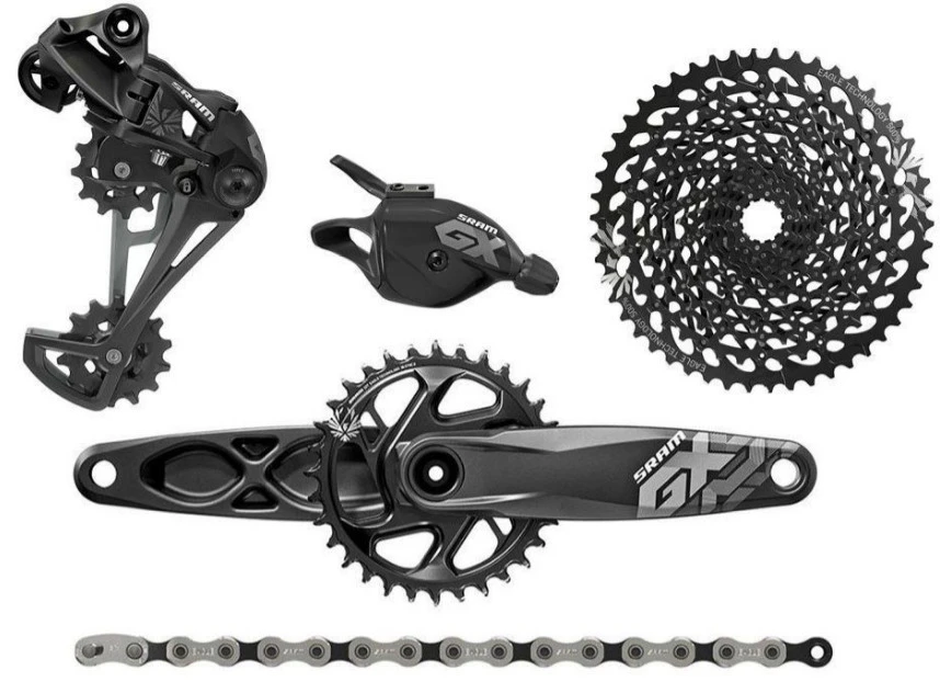 1. LINIE SRAM GX EAGLE DUB 1X12 VIT. 170mm