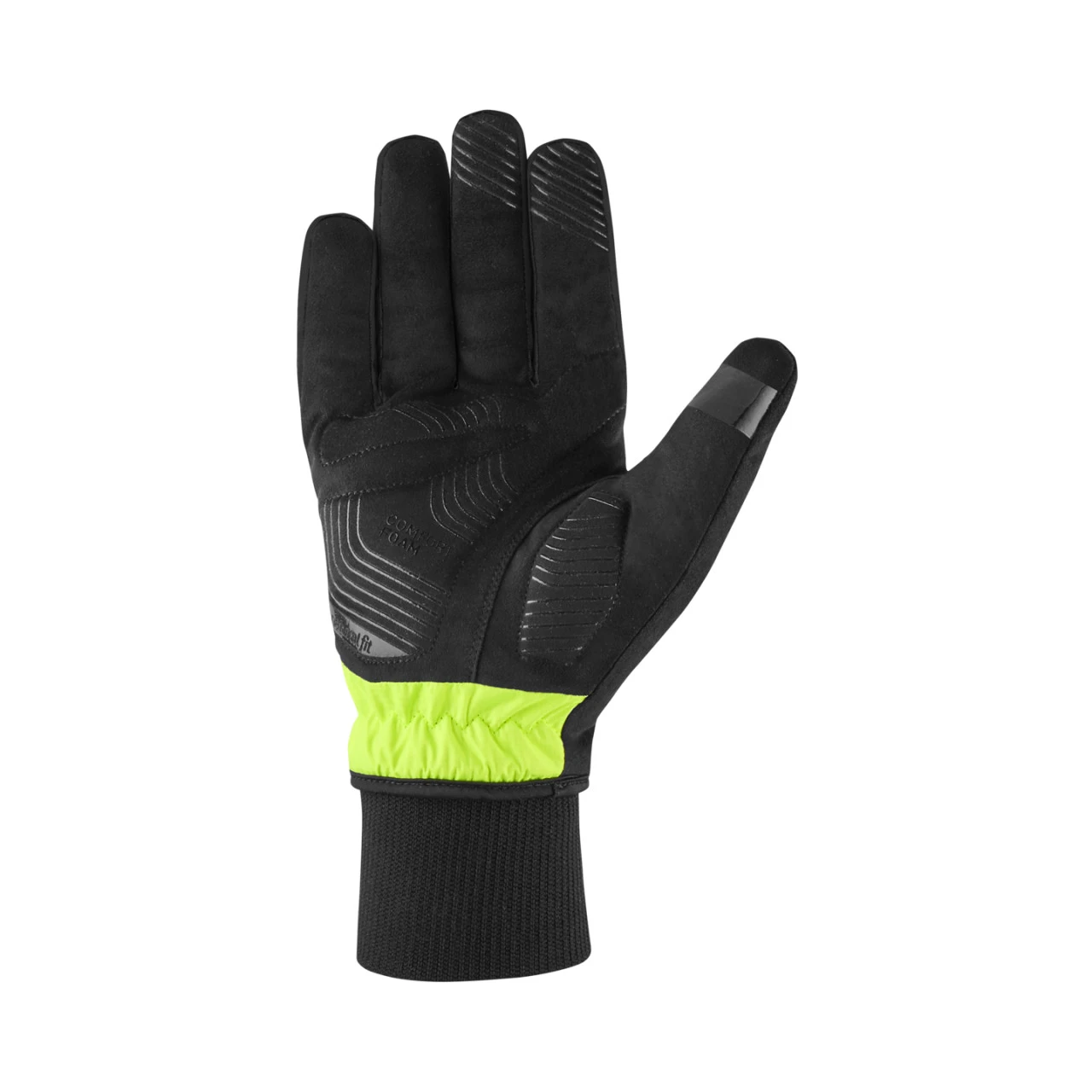 2. Manusi CUBE Gloves Winter Long Finger X NF Grey'N'Yellow
