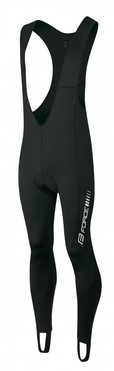 3. Pantaloni lungi cu bretele si bazon Force Z68 negri S