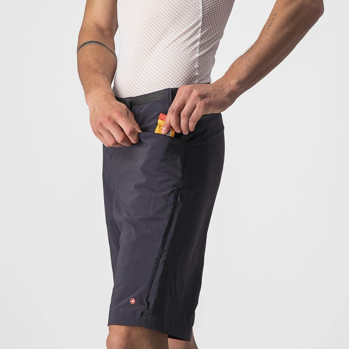 4. Pantaloni scurti Castelli Unlimited Trail Baggy Negru