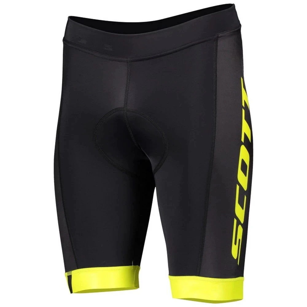 1. Pantaloni scurti SCOTT RC Team Negru-Galben