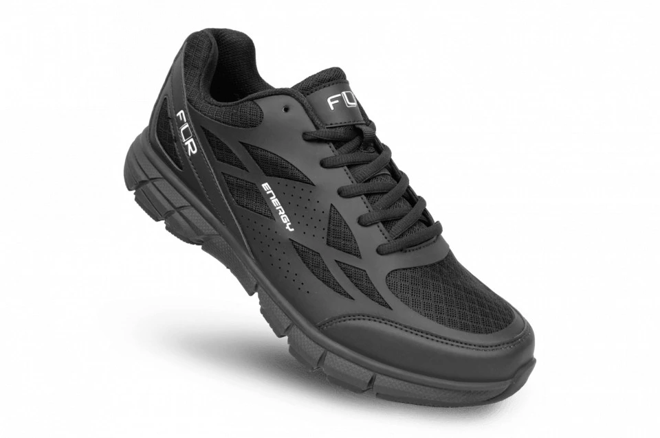 1. Pantofi ciclism FLR Energy MTB - Negru