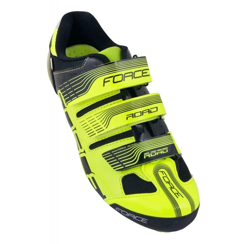 1. Pantofi Force Spike Road Negru/Fluo
