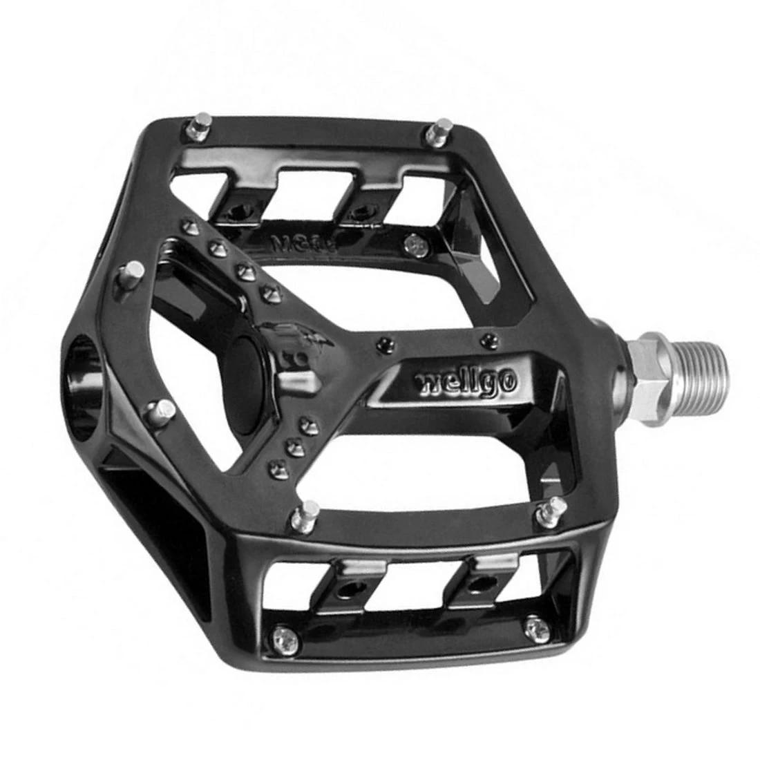 1. Pedale WELLGO MG-32 Magnesium Negru