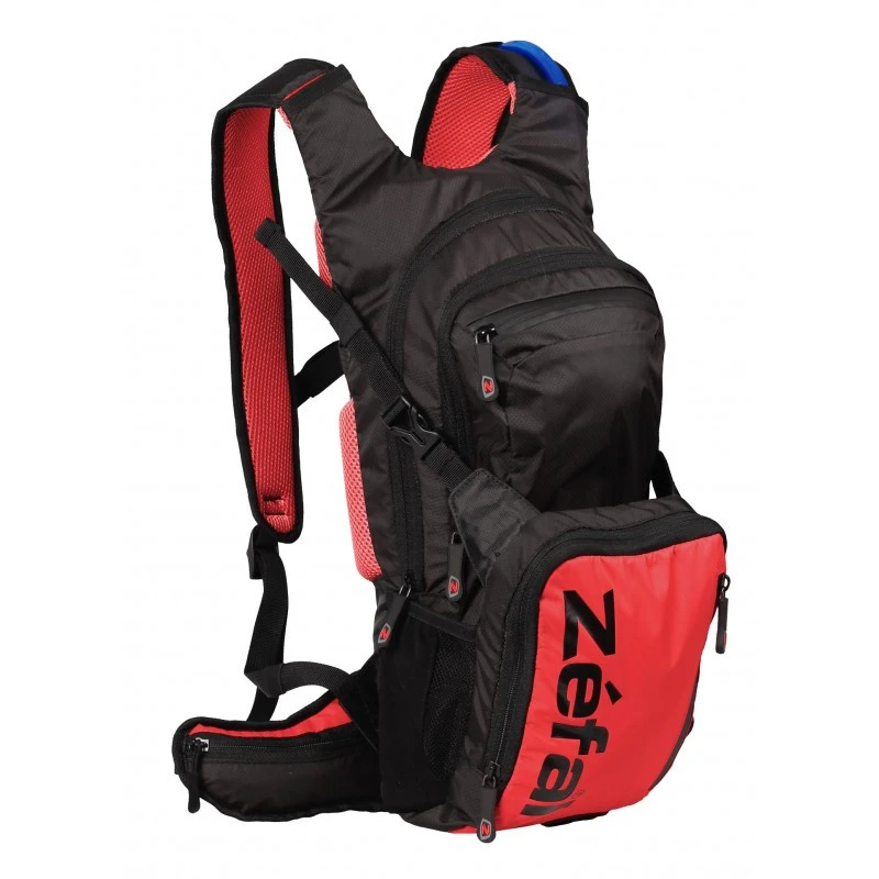 1. RUCSAC ZEFAL Z HYDRO ENDURO NEGRU ROSU