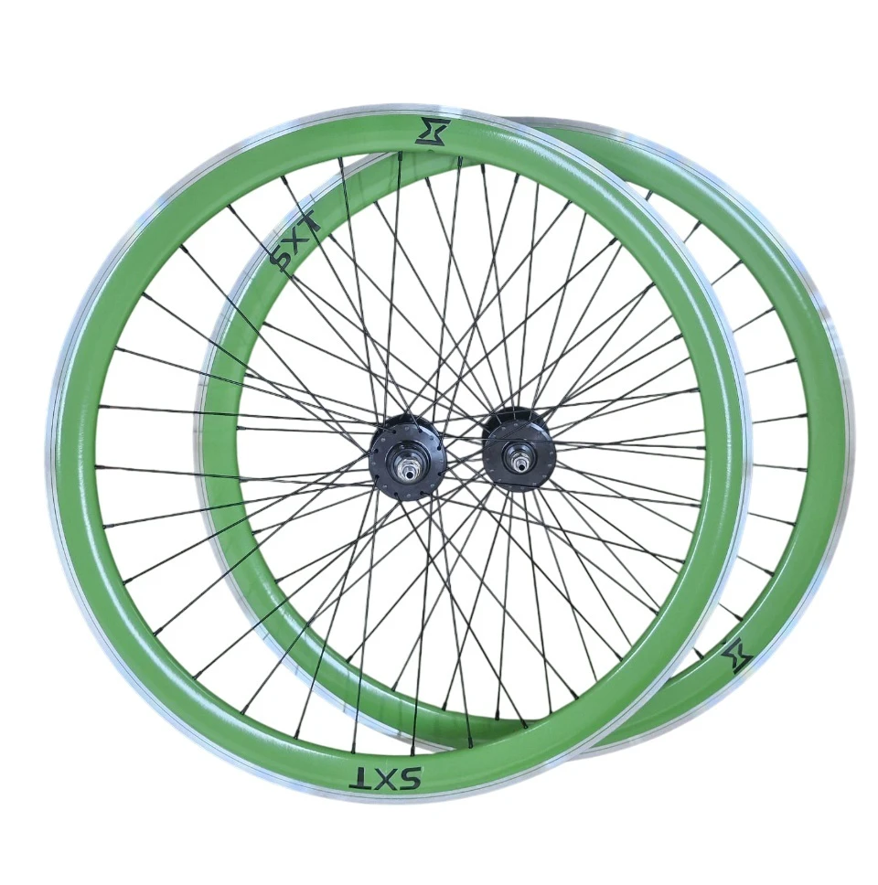 1. Set Roti Single Speed/Fixie SXT 700-32H 40 mm Verde