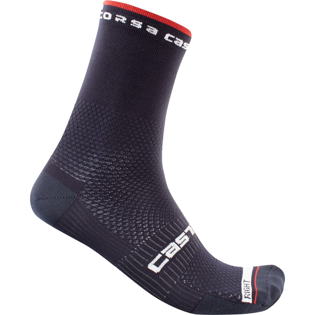 1. Sosete Castelli Rosso Corsa PRO 15 Bleumarin