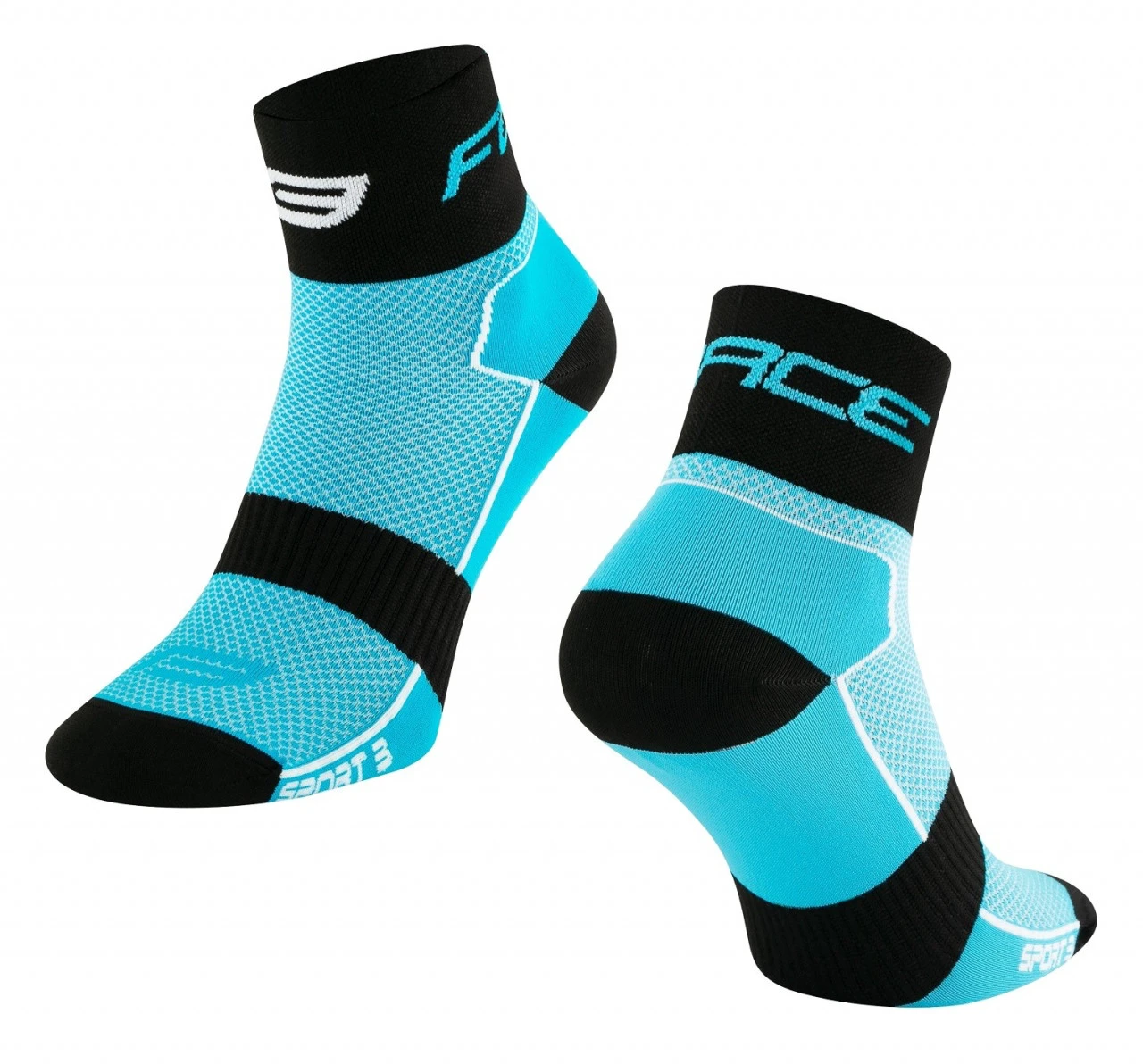 1. Sosete Force Sport 3 albastru/negru