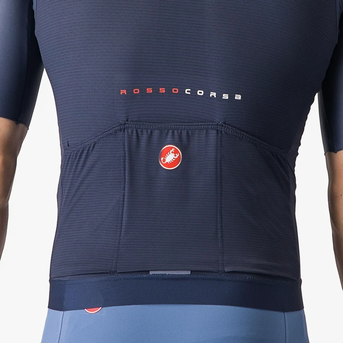4. Tricou cu maneca scurta Castelli Aero Race 7.0, Indigo, XXL