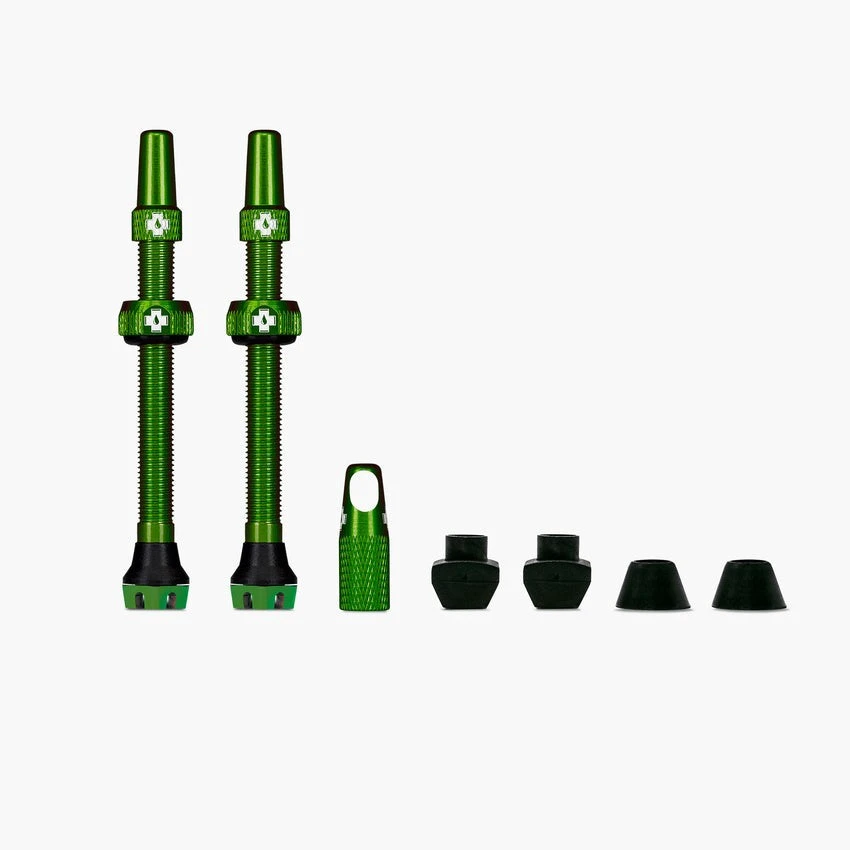 1. Valve tubeless Muc-Off Tubeless Valves V2 44mm Verde