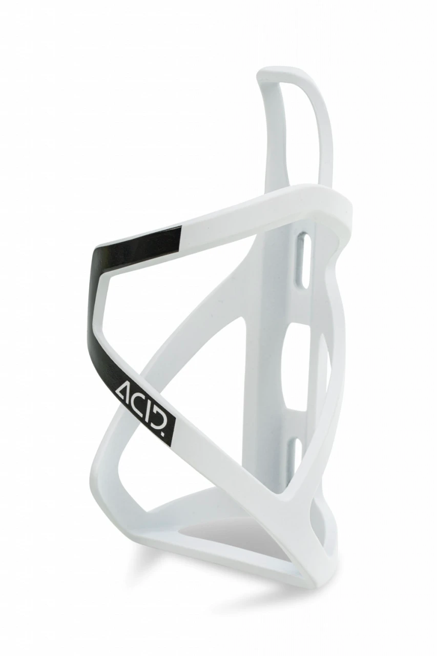1. ACID Bottle Cage HPP Left-Hand Sidecage matt whiteglossy black
