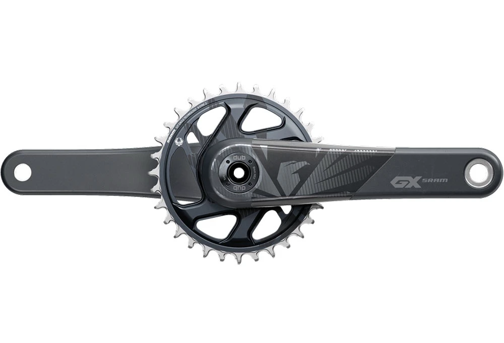 1. ANGRENAJ BICICLETE MTB SRAM GX Eagle Carbon DUB 1x12-speed Crank Boost 32T