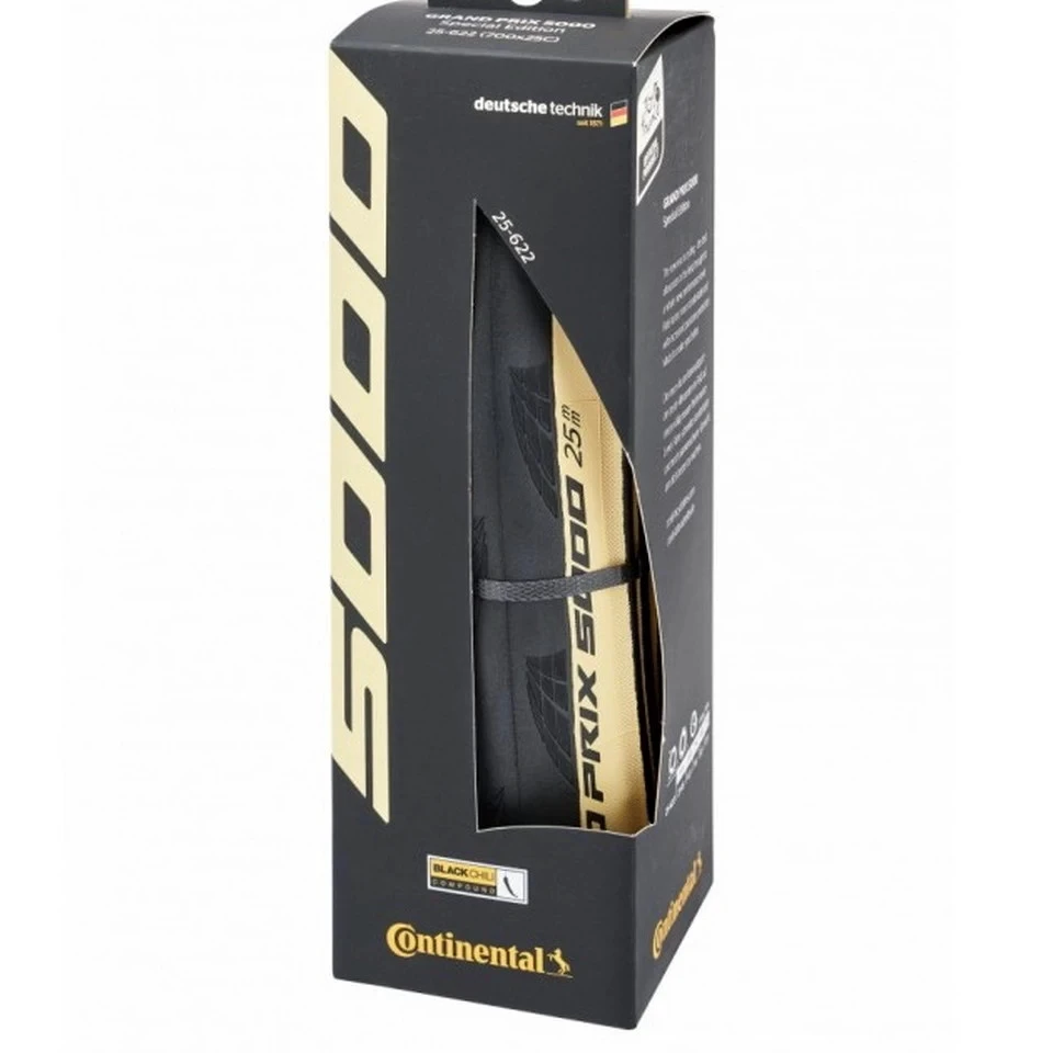 3. Anvelopa pliabila Continental Grand Prix 5000 25-622 negru/cream