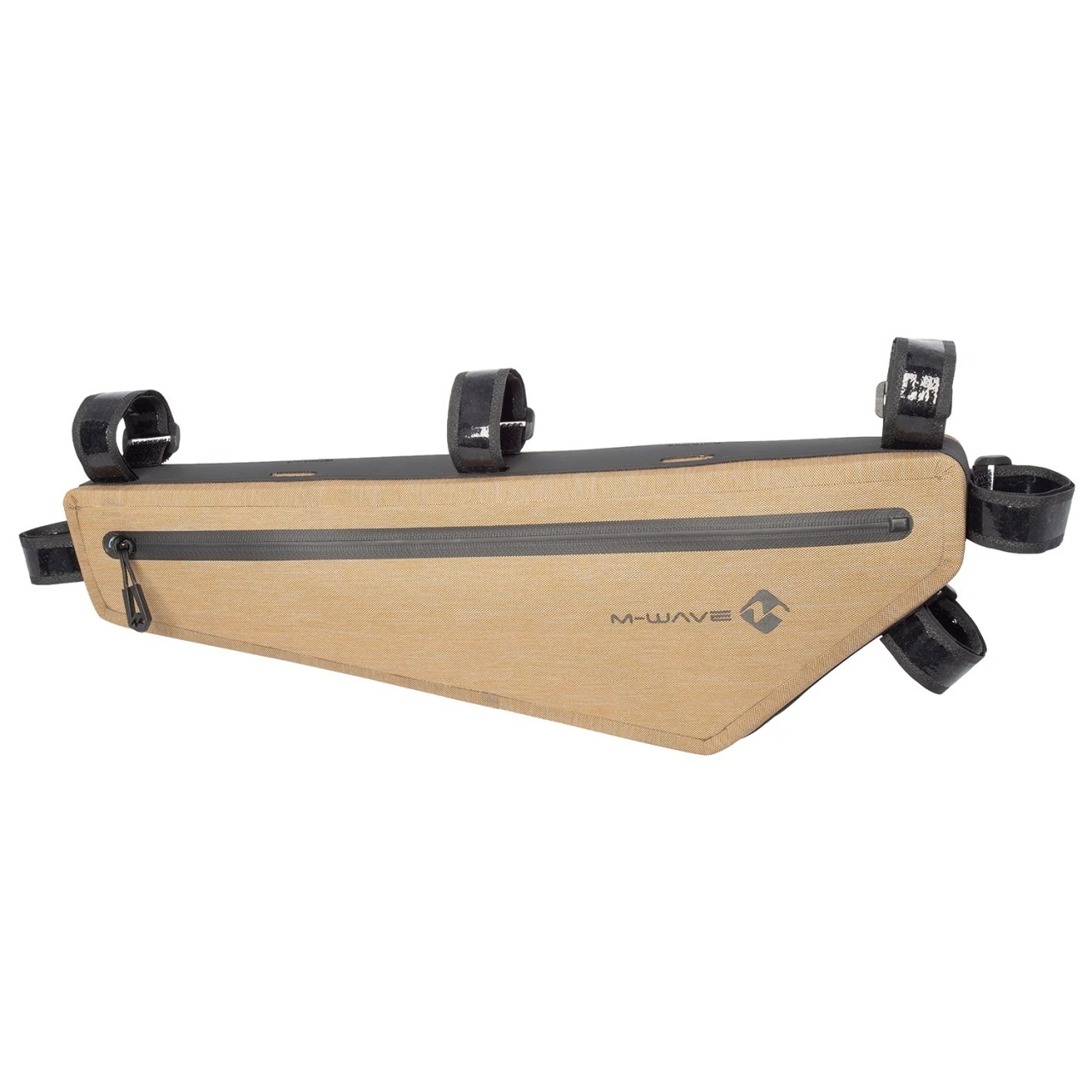 1. Bagaj Cadru Triunghi M-WAVE Rough Ride II Beige