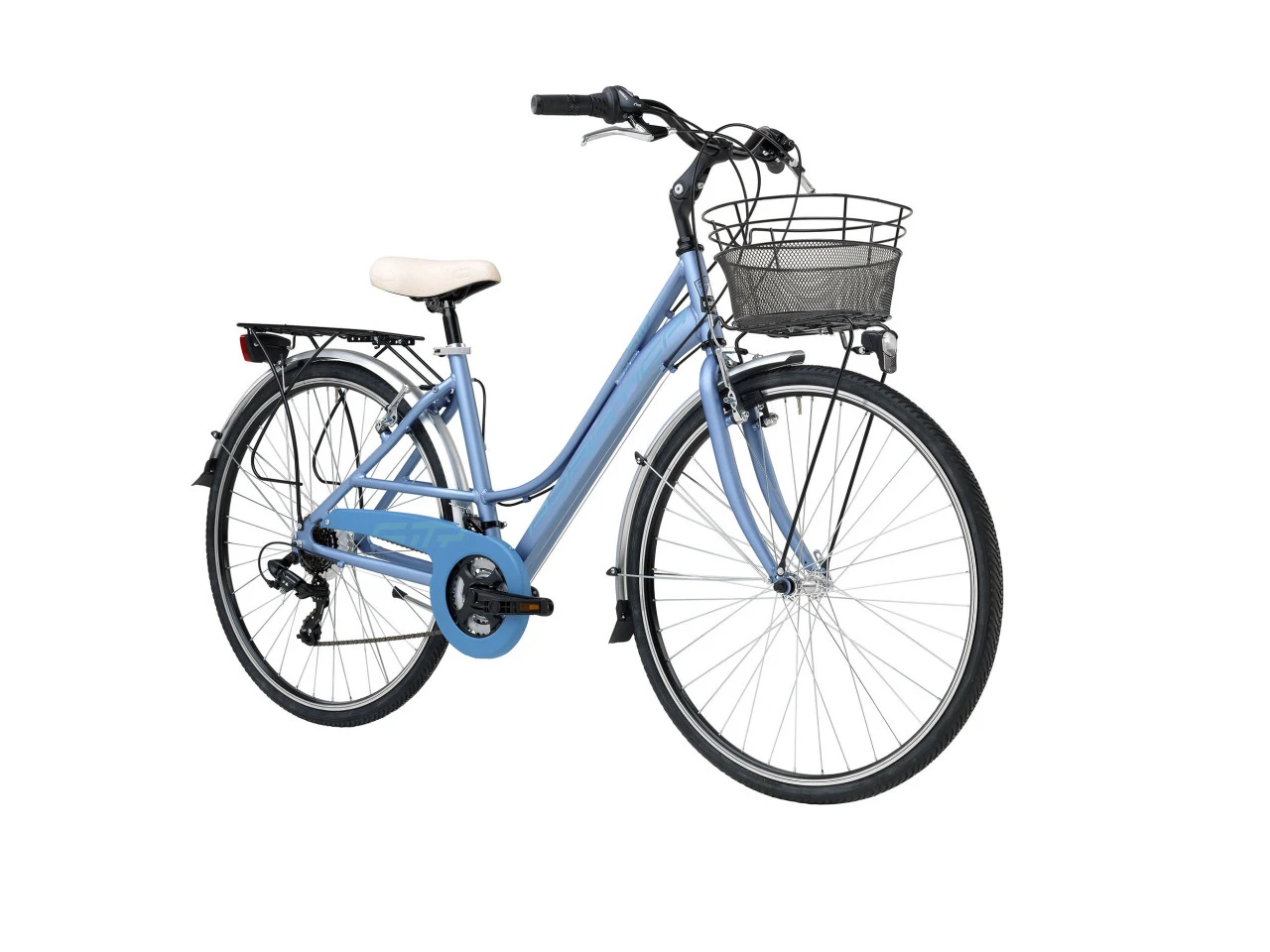 1. Bicicleta Adriatica Sity 3 6V Donna Albastra 45 cm