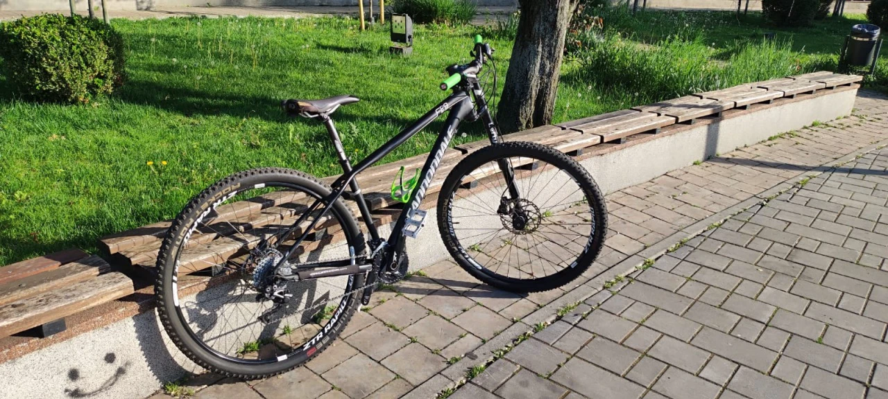 1. Bicicleta Cannondale lefty F-29 ghidon, cadru și tijă șa carbon (BICICLETA SH)