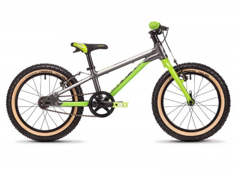 1. Bicicleta copii DRAG Badger Lite 16" Gri-Verde