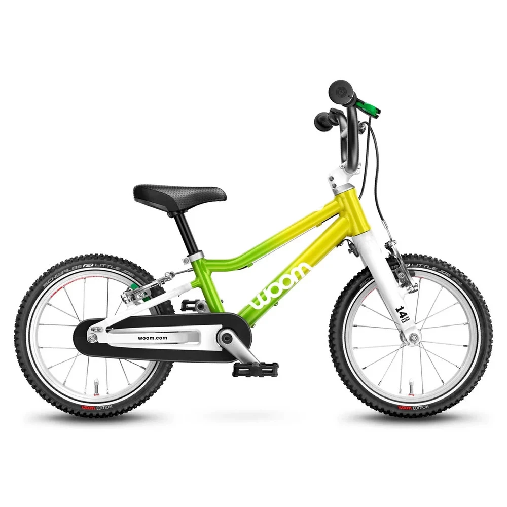 1. Bicicleta copii WOOM 2 Atomic Neon