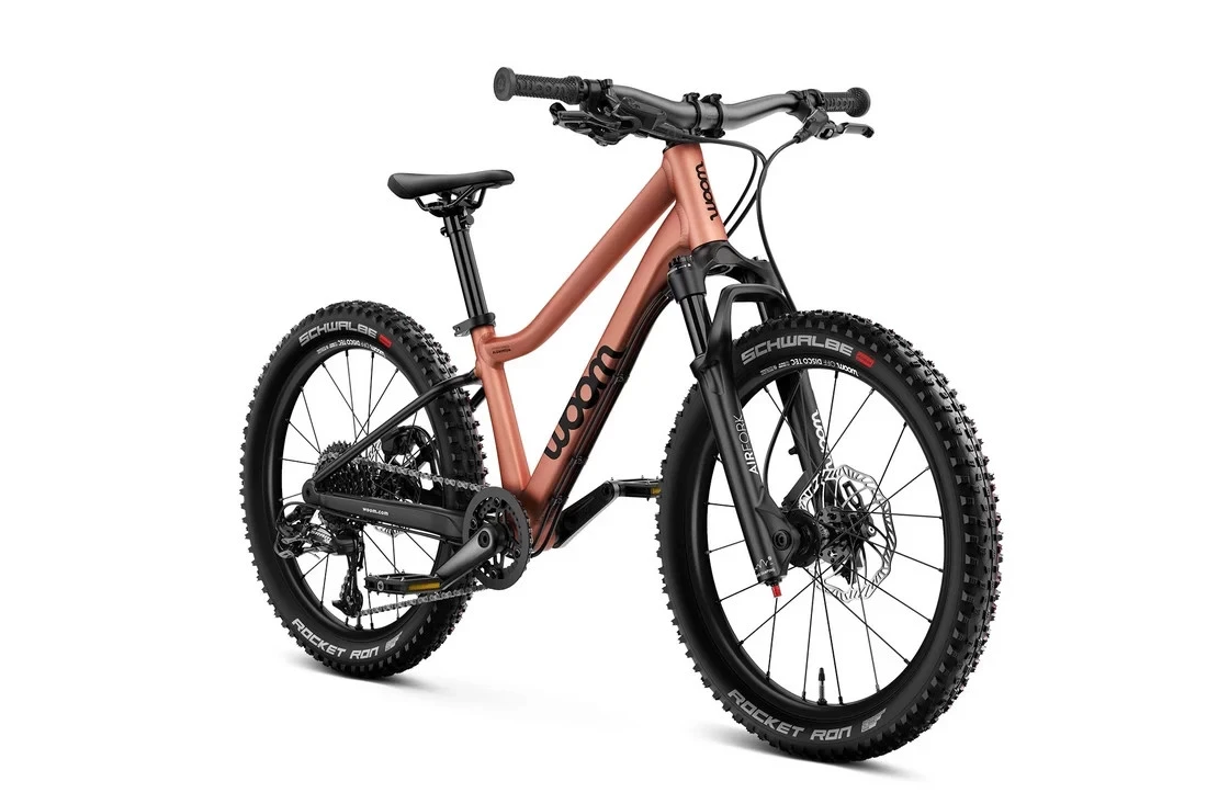 2. Bicicleta copii WOOM OFF AIR 4 Generatia 2 Terra Coppa