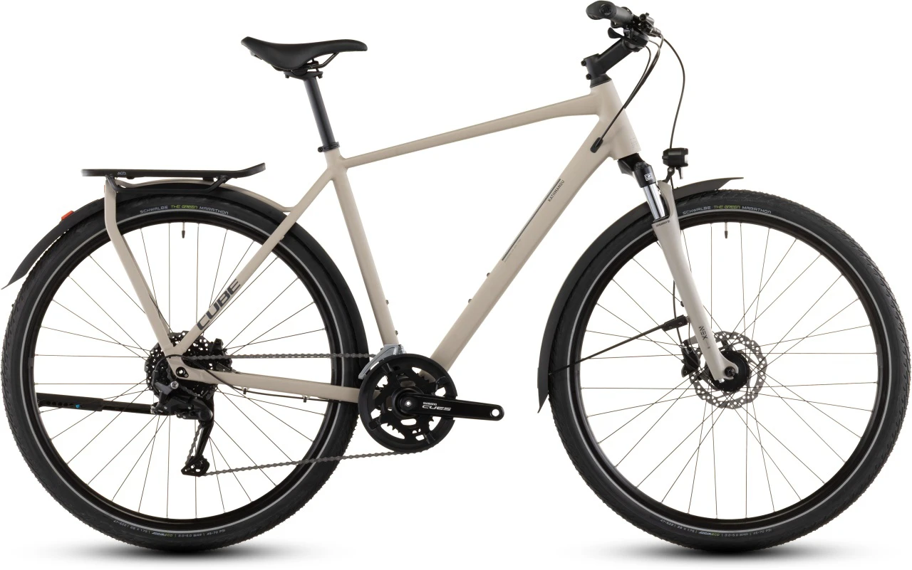 1. BICICLETA CUBE KATHMANDU ONE OATGREY GREY