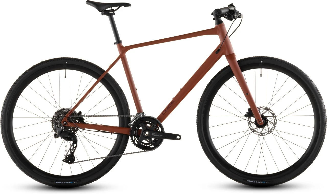 1. BICICLETA CUBE NULANE RACE AMBER BLACK