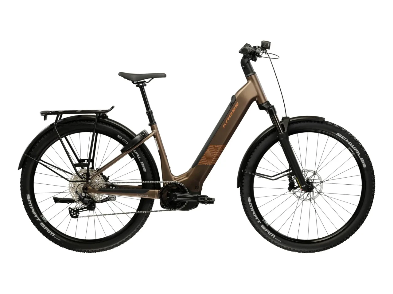1. BICICLETA KROSS Influx Hyb SUV 4.0 800 U 27 S bro m