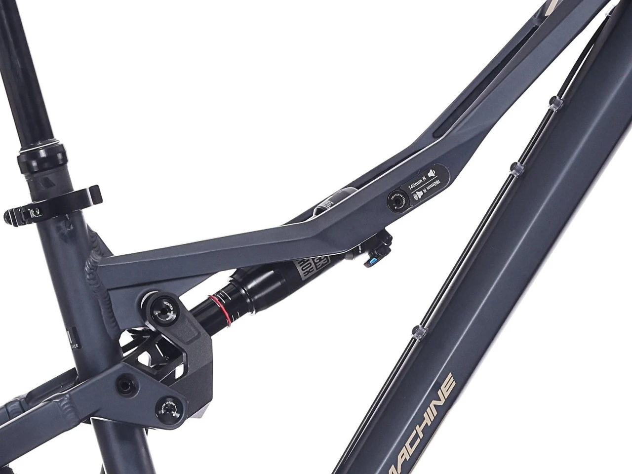 2. Bicicleta Rock Machine Whizz FS I 50 29 Matte Deep Ocean Blue 16.5 - (L)
