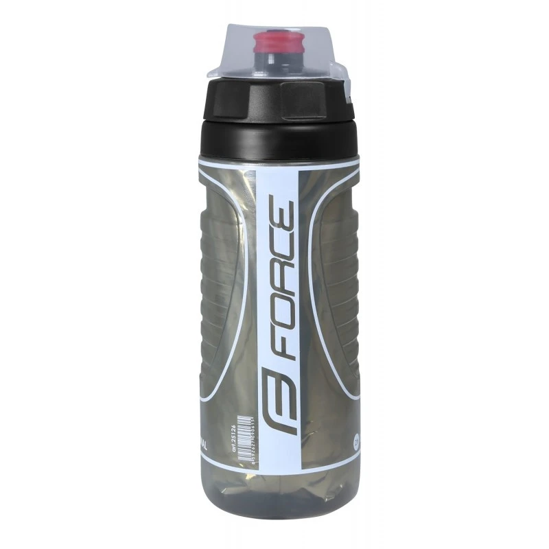 1. Bidon Force Heat 0.5l termo negru/gri
