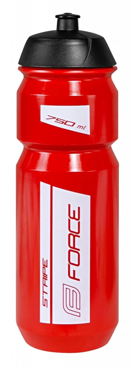 1. Bidon Force Stripe 0.75l negru/alb